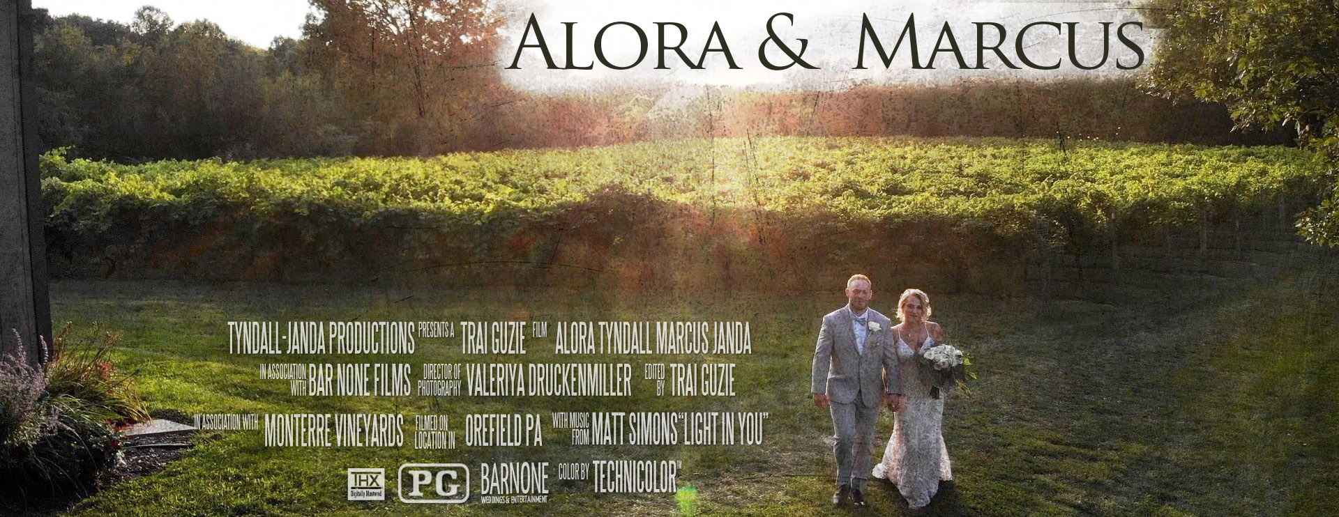 Alora & Marcus – Monterre Vineyards – Wedding Same Day Edit Reaction Video – Lehigh Valley PA