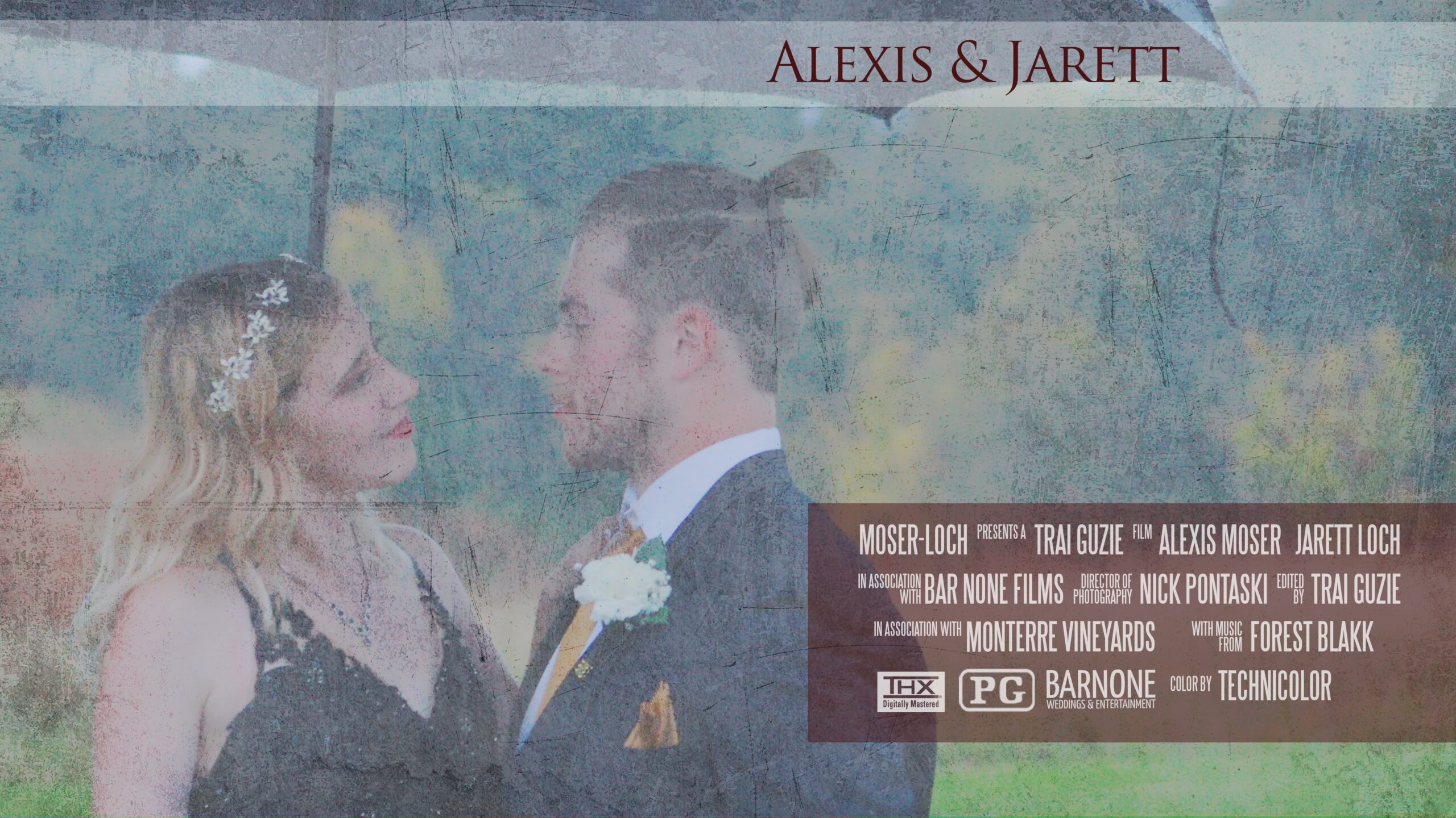 4K Highlight Film - Alexis & Jarett - Monterre Vineyards